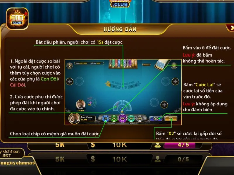 Hình ảnh bàn chơi Blackjack Live chân thực tại HitClub