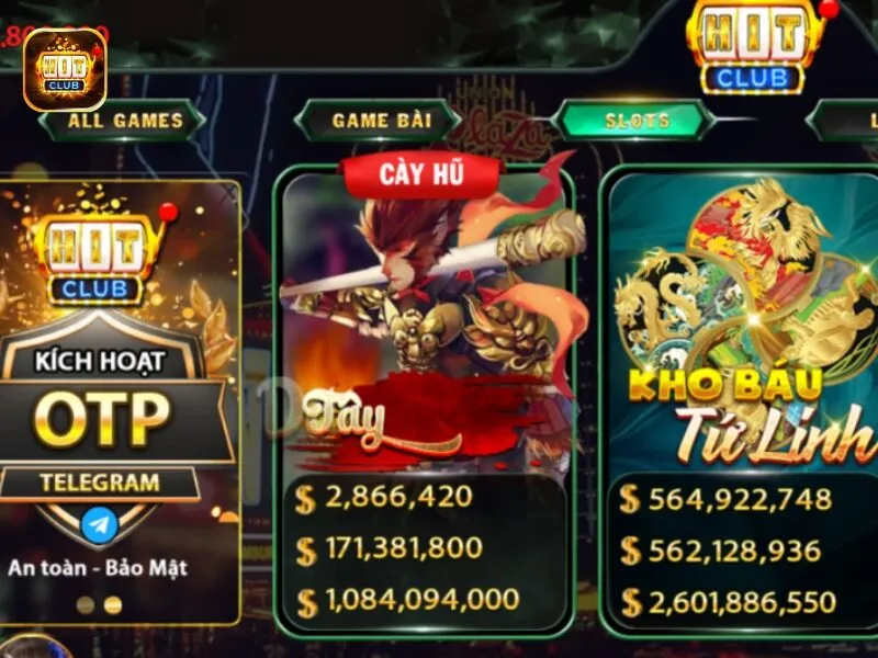 Những tựa game nổi bật tại sảnh chơi 